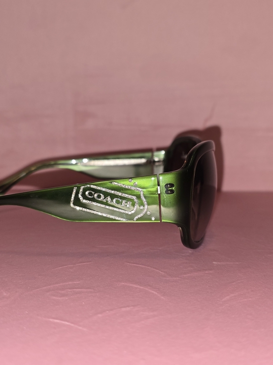 Coach Accessories - Coach Green Sunglasses with Logo